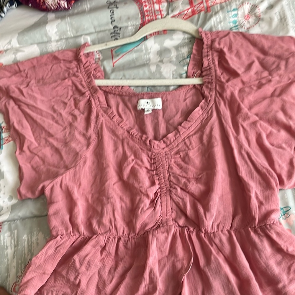 Pink top